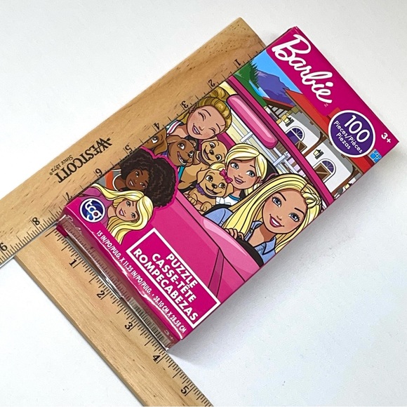 TCG Toys Sure Lox Barbie 100 Pieces Jigsaw Puzzle New In Box Age 3+ - Picture 13 of 14